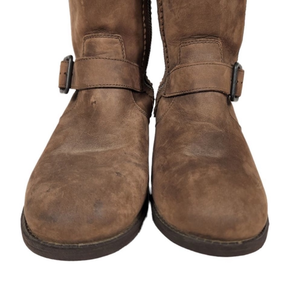 UGG Oregon Sheerling Lined Brown Winter Boots - Picture 10 of 14